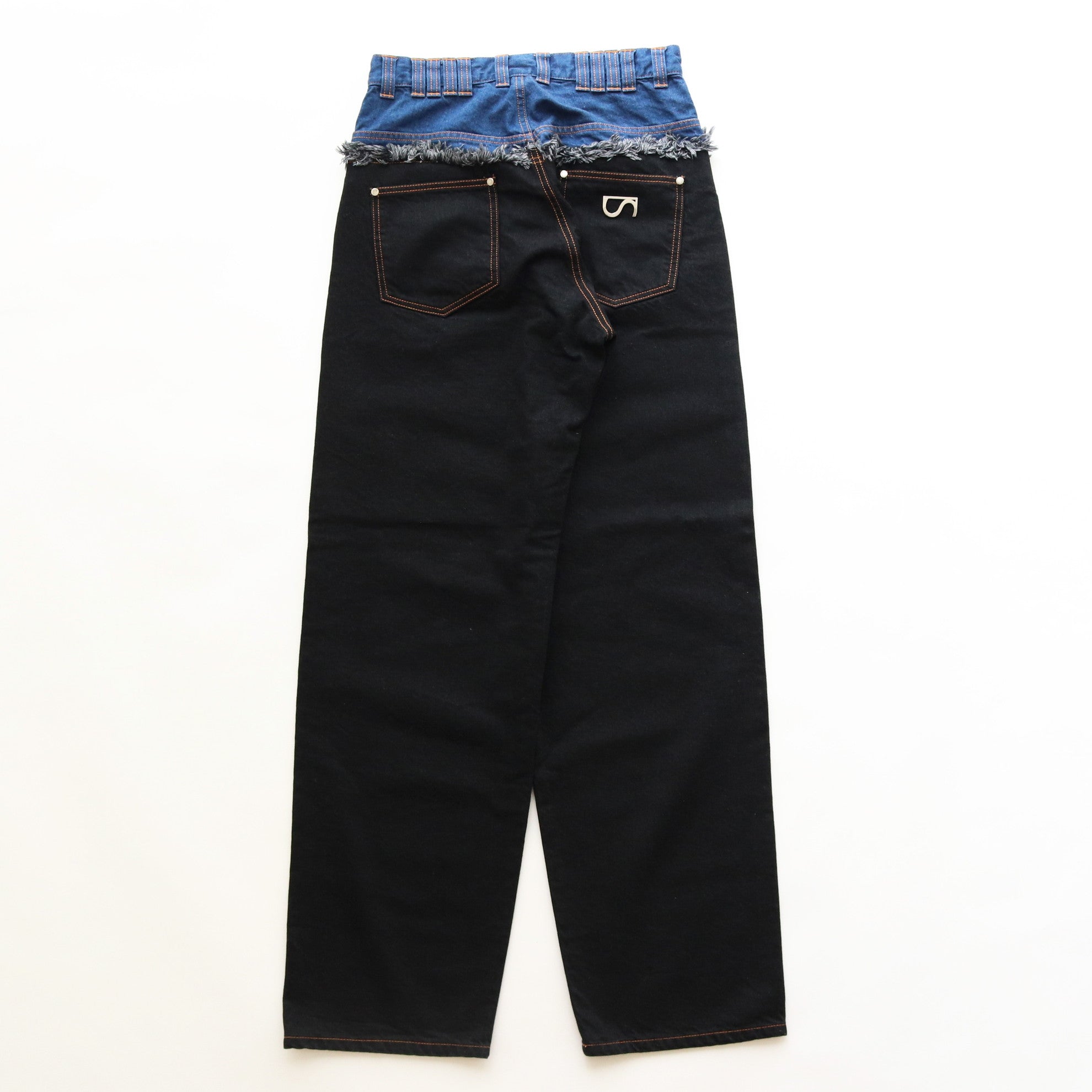 HERBIE WIDE JEANS #BLACK [SHSS23017]