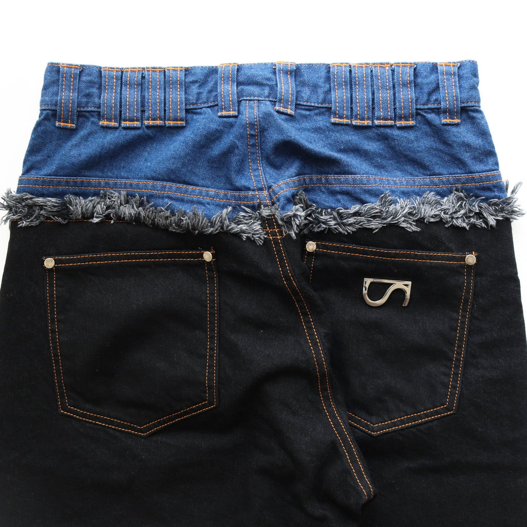 HERBIE WIDE JEANS #BLACK [SHSS23017]