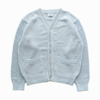RIB CARDIGAN #SAX [AL23S-KN02]