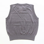 OPENWORK KNIT VEST #GRAY [AL23S-KN03]