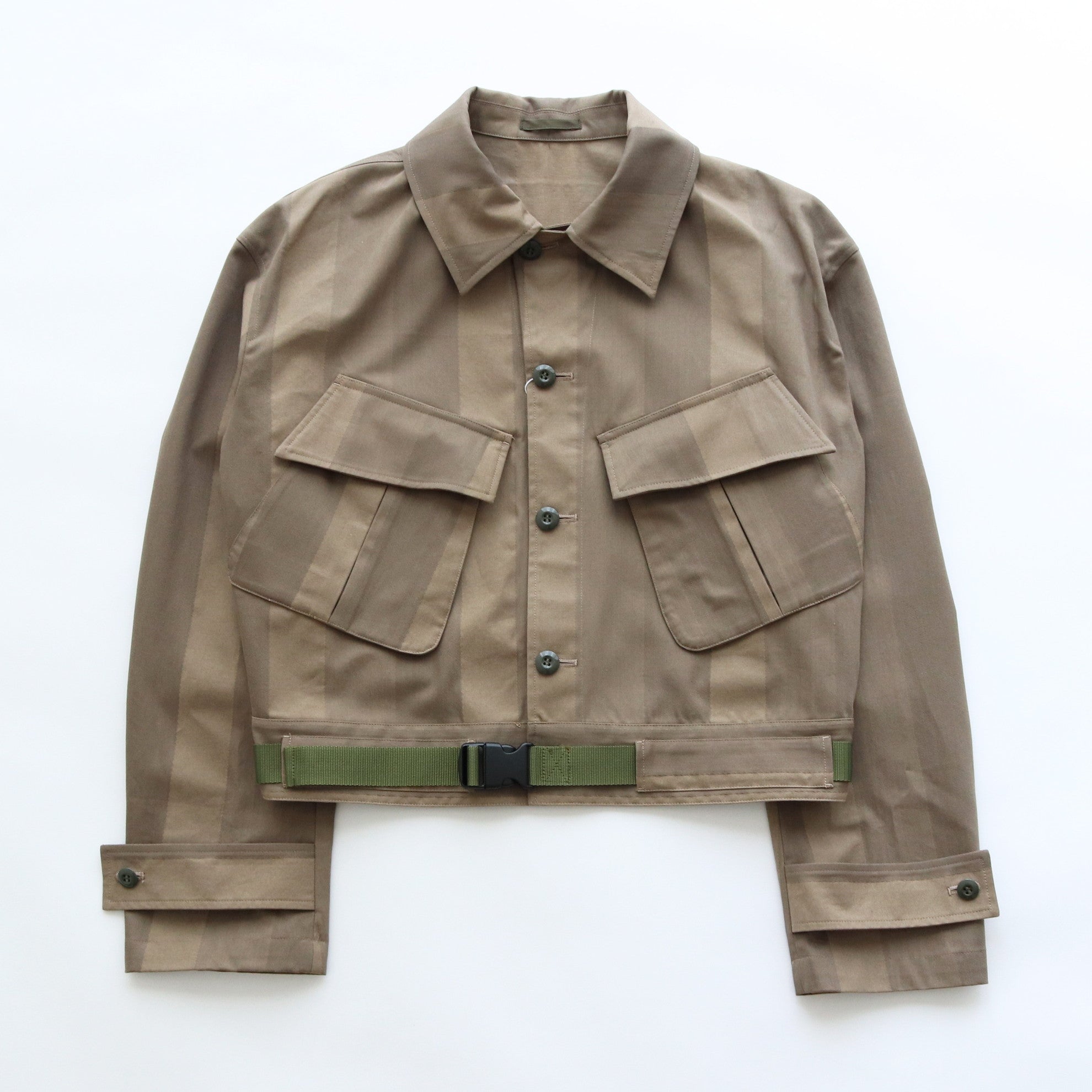 MILITARY BLOUSON #GREEN [LB231-BL01]