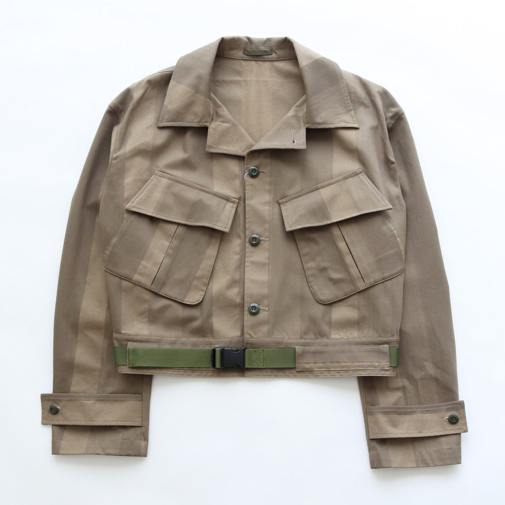 MILITARY BLOUSON #GREEN [LB231-BL01]