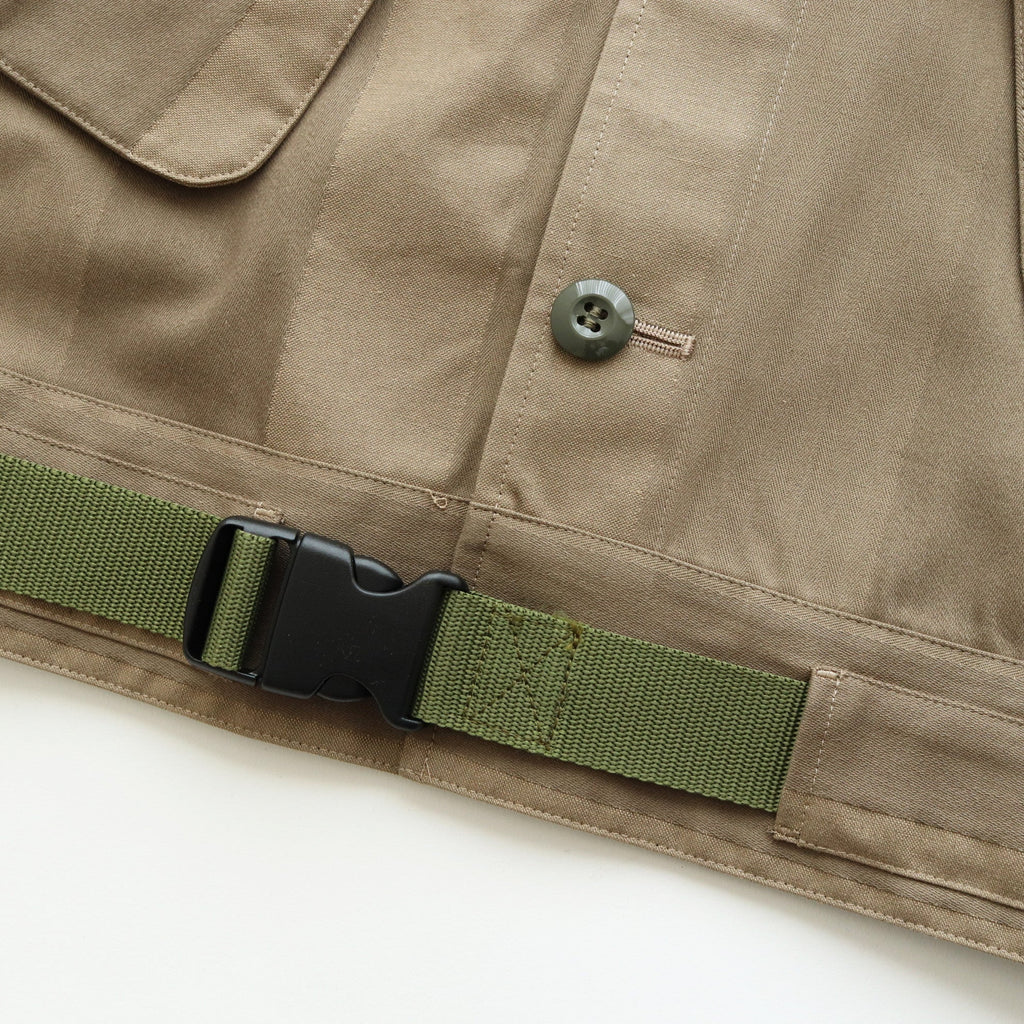 MILITARY BLOUSON #GREEN [LB231-BL01]