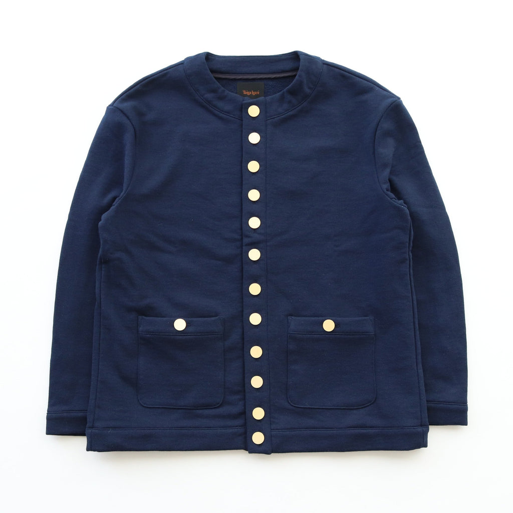 FRENCH SWEAT TOPS #NAVY [TI4015]