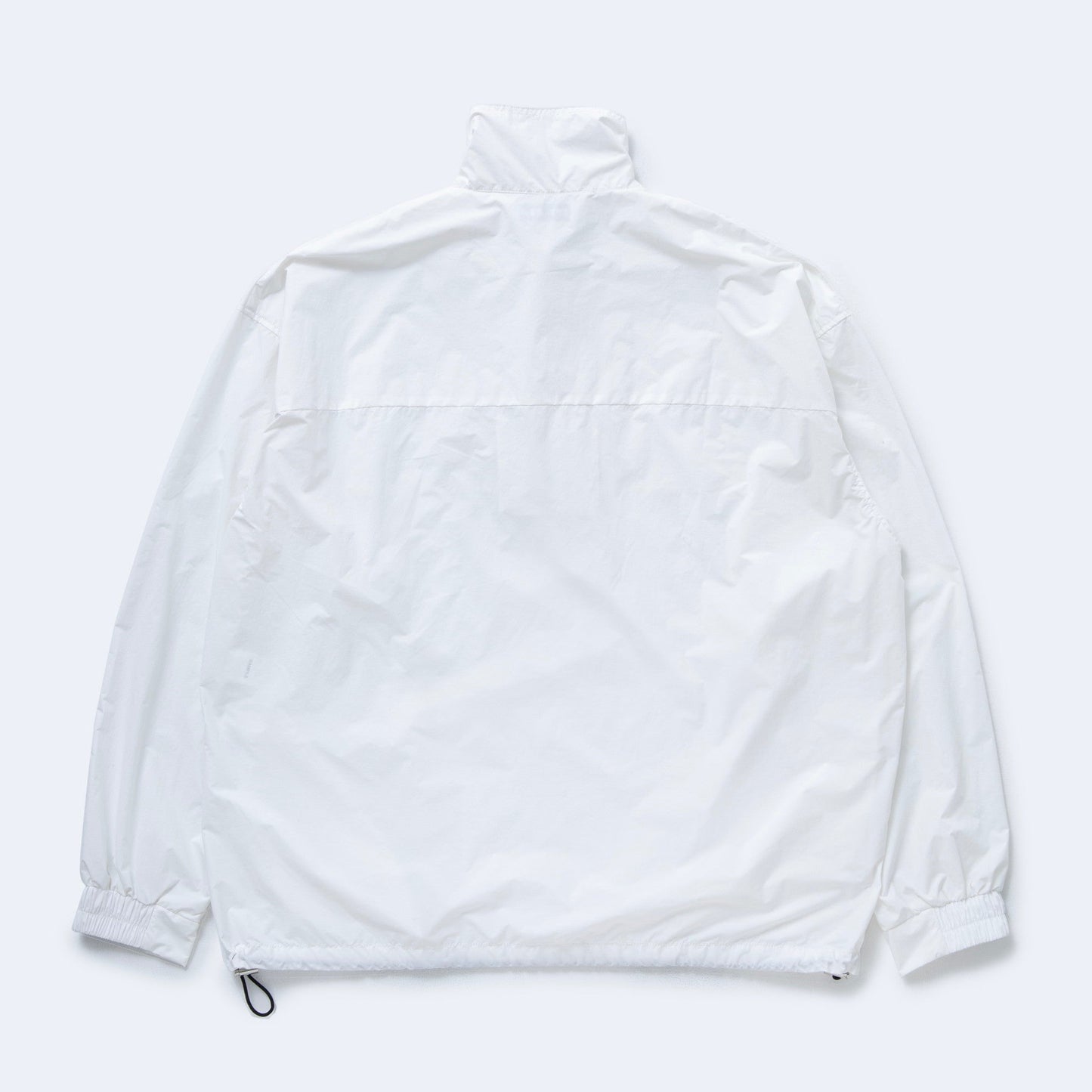 NYLON PULL OVER ZIP UP SHIRT #WHITE [TTT-2023AW-SH01]