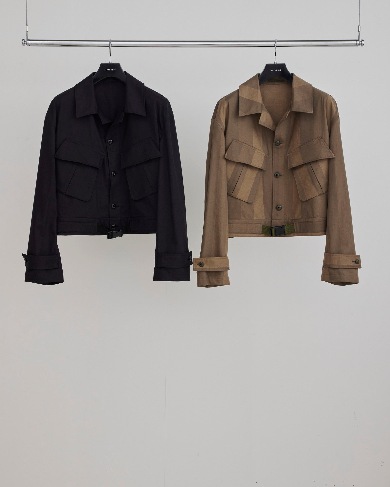 MILITARY BLOUSON #GREEN [LB231-BL01]