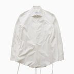 THE KIMONO BREASTED SHIRT #WHITE [S23SS01SH-C]