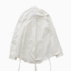 THE KIMONO BREASTED SHIRT #WHITE [S23SS01SH-C]