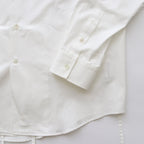 THE KIMONO BREASTED SHIRT #WHITE [S23SS01SH-C]