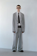 INSIDE LAPEL JACKET #LIGHT GRAY [S23SS08JKT-W]